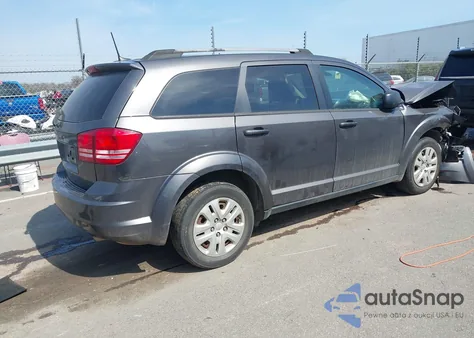 2018 Dodge Journey Se from USA, damaged, VIN 3C4PDCAB3JT439606